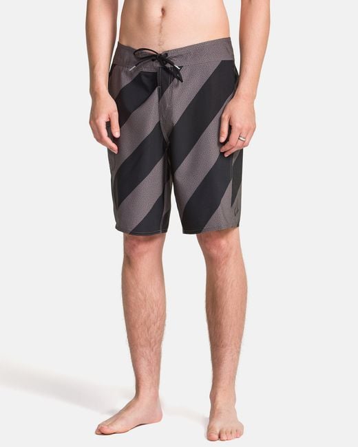 Volcom Gray Manic Boardshorts for men