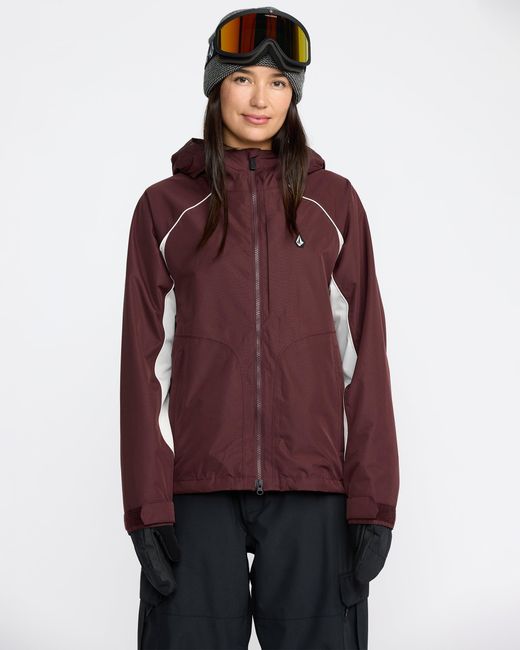 Volcom Red Stone Smokeshow 20K Jacket