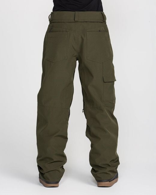 Volcom Green Pollock Baggy Pants