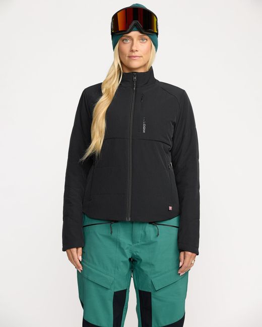 Volcom Blue Evergreen Full Zip Jacket