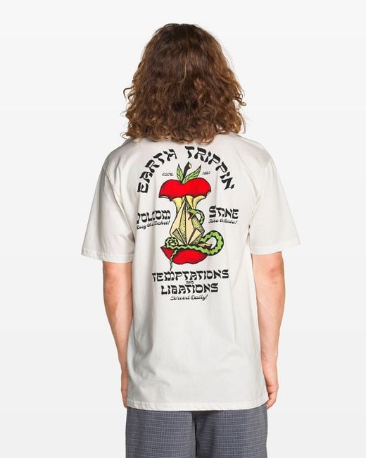 Volcom White Temptations Short Sleeve Tee for men