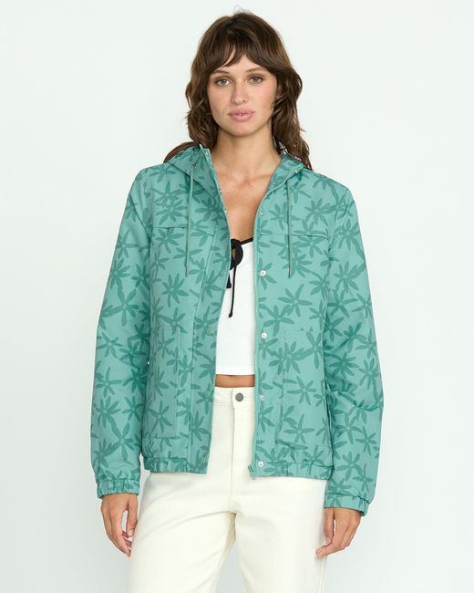 Volcom Green Enemy Stone Jacket