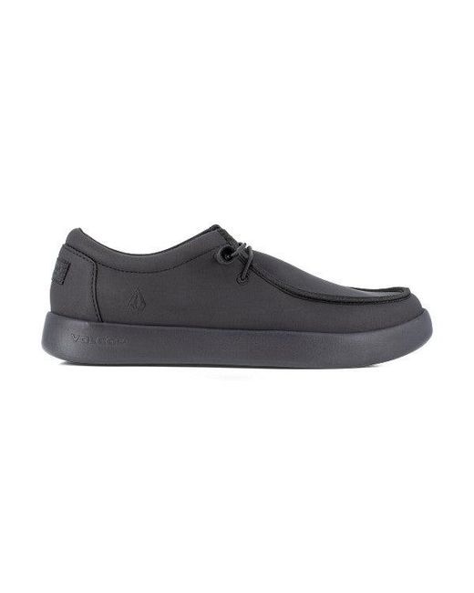 Volcom Black Chill Soft Toe Slip Resistant Work Sneakers