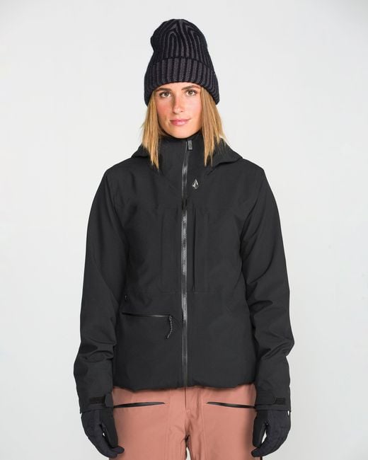 Volcom Black Cloudbreaker Stretch 30K Jacket