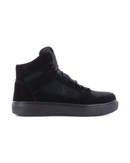 Volcom Black Evolve Safety Toe High Top Work Sneakers