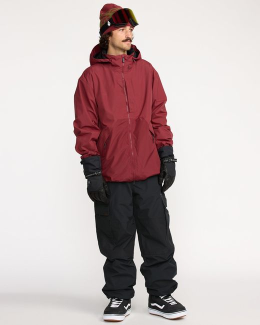 Volcom Red Longo Gore-Tex Pants for men