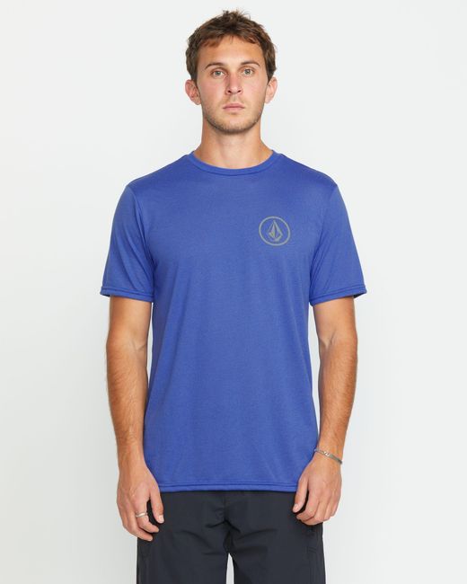 Volcom Blue Stone Tech Short Sleeve Tee for men