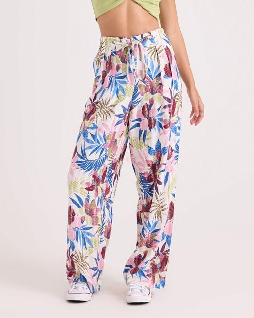 Volcom Multicolor Bow Chicka Pants