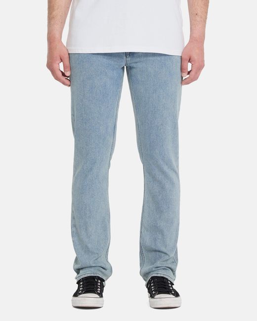 Volcom Blue Vorta Denim Pants for men