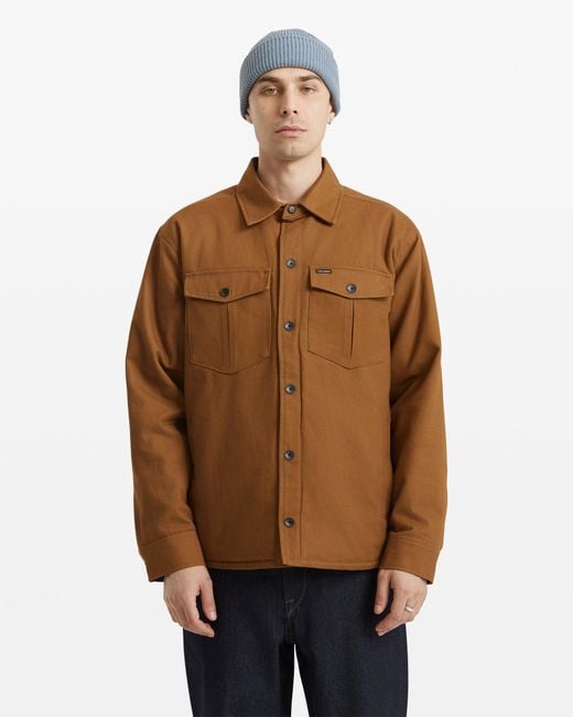 Volcom Brown Westmead Jacket for men