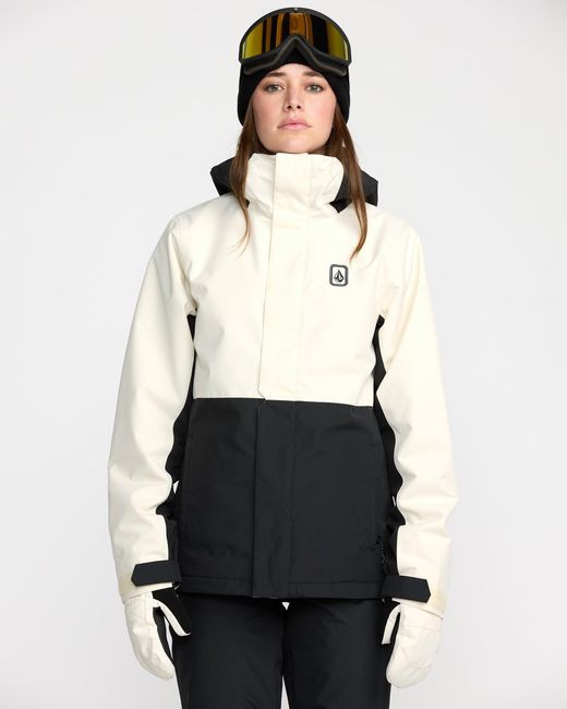 Volcom White Bolt Insulated Jacket