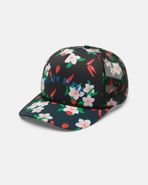 Volcom Green Into Paradise Trucker Hat