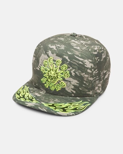 Volcom Green Beast Mode Adjustable Hat for men