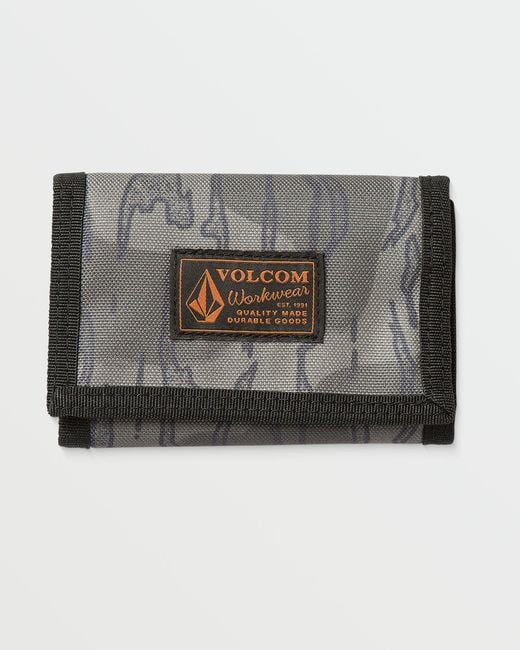 Volcom Gray Workwear Wallet for men