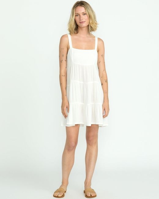 Volcom White Beachmoonstone Dress