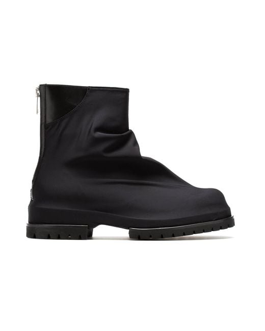 424 Leather Low Boots in Black for Men - Lyst