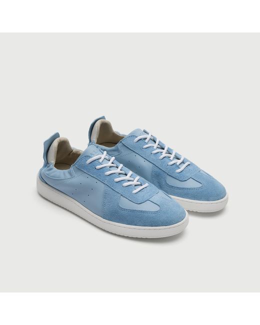 Walk London Blue Rimini Trainer for men