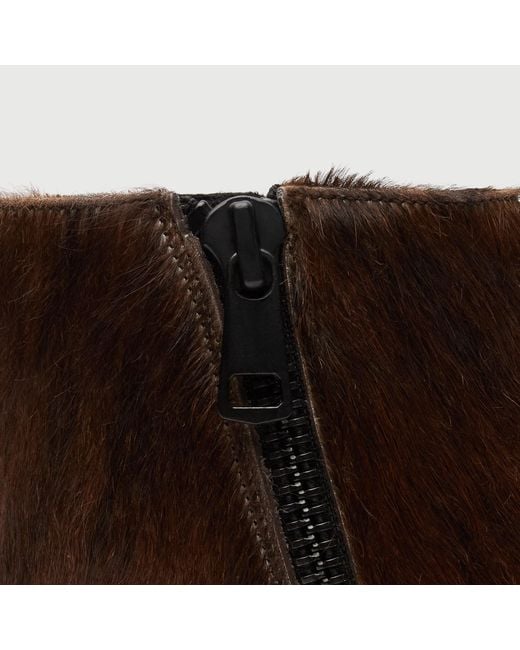 Walk London Brown Lambeth Inside Zip Boot for men