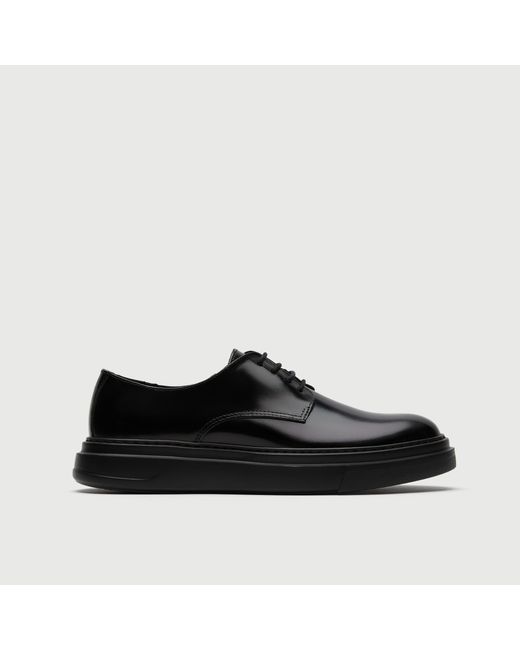 Walk London Black Bronx Derby for men