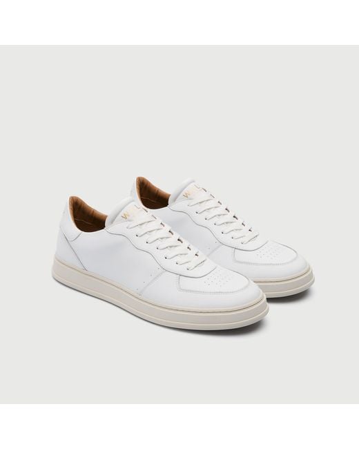 Walk London White Nevada Trainer for men