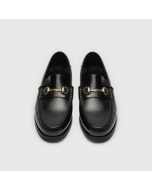 Walk London Black Dalston Trim Loafer for men