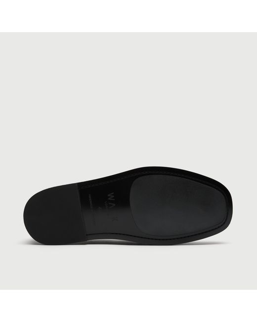 Walk London Black San Marino Slip On Loafer for men