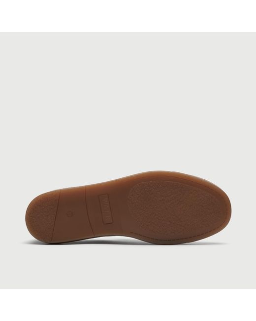 Walk London Brown Palermo Slip On for men
