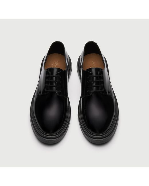 Walk London Black Bronx Derby for men