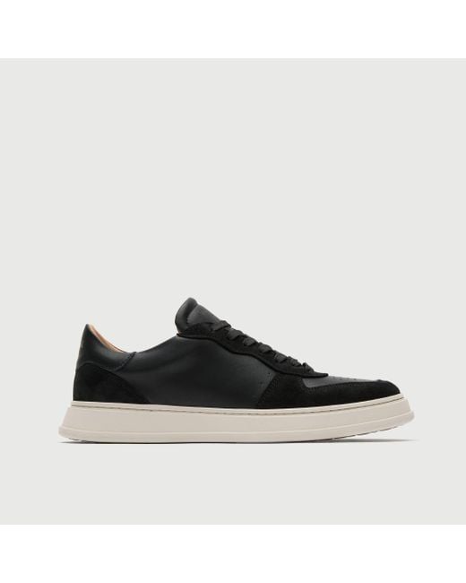 Walk London Black California Trainer for men