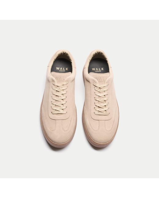 Walk London Pink Porto Trainer for men