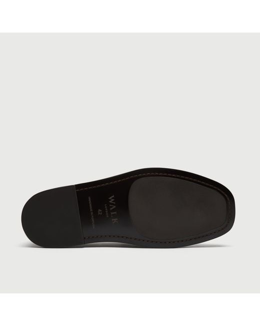 Walk London Blue Sorrento Saddle Loafer for men