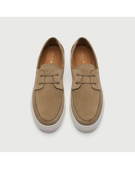 Walk London Multicolor Sicily Boat Shoe for men