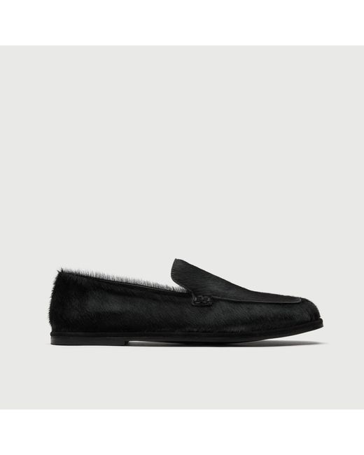 Walk London Black San Marino Slip On Loafer for men