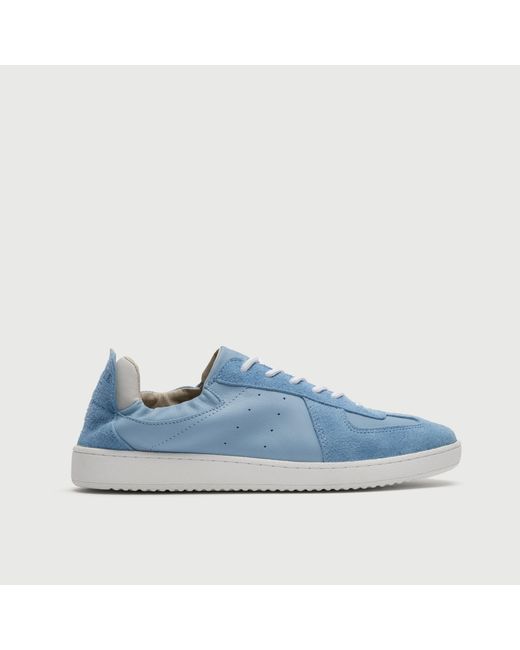Walk London Blue Rimini Trainer for men