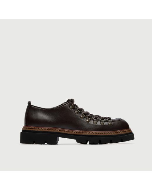 Walk London Black Hartford Hiking Shoe for men