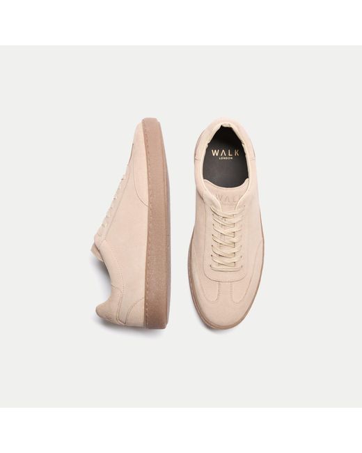 Walk London Pink Porto Trainer for men