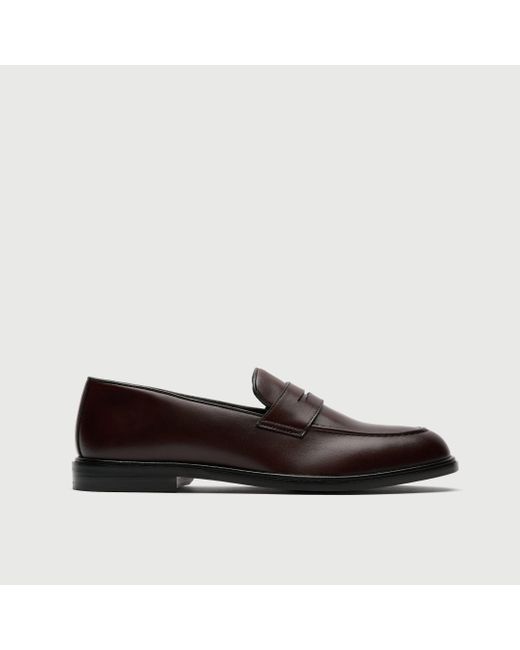 Walk London Black Putney Saddle Loafer for men