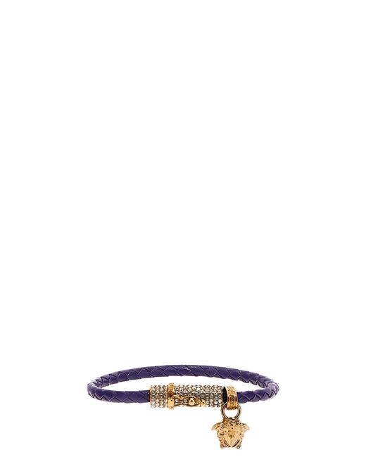Versace White Medusa Jewelry Purple