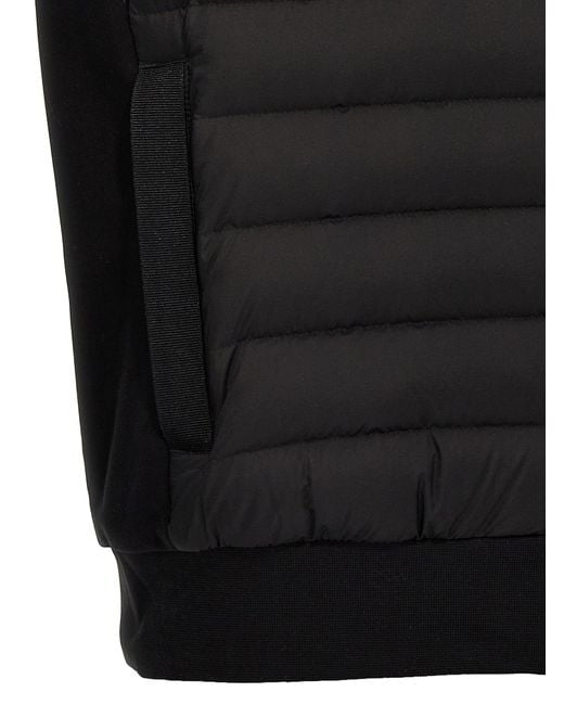 Air Down Explorer Gilet Nero di Moose Knuckles in Black da Uomo