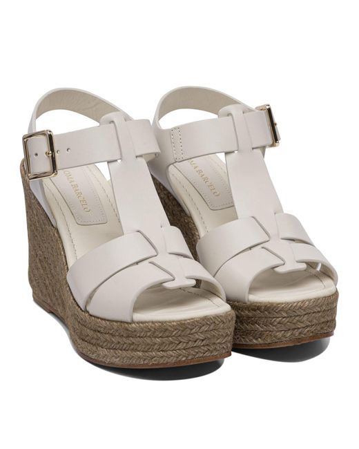 Paloma Barceló White Sandals