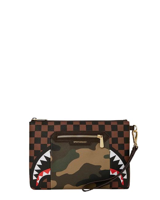 Sprayground Pouch in Gray for Men Lyst