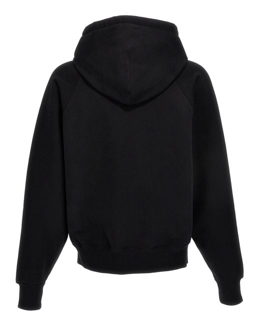 'ami de coeur' felpa di AMI in Black da Uomo