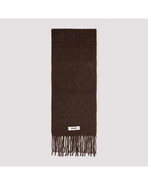 Jacquemus Brown Scarf