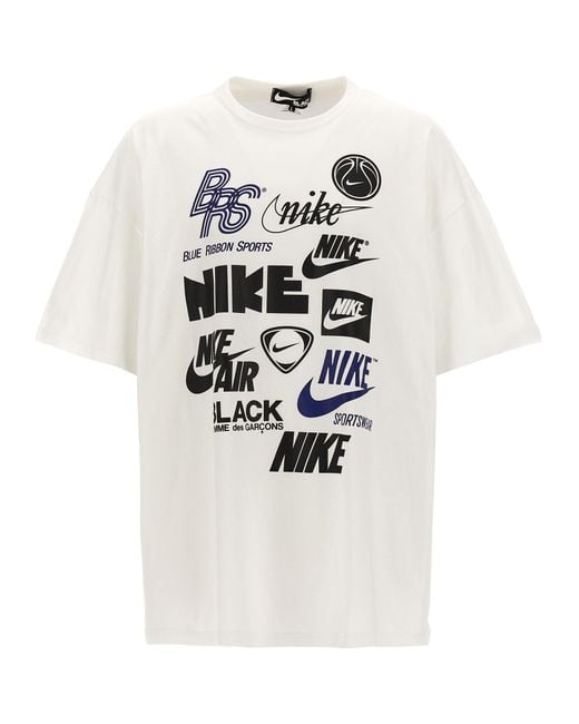 Comme des Garçons White Comme Des Garçons T-Shirt Comme Des Garçons X Nike