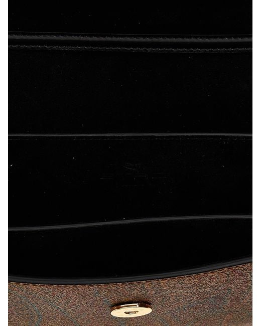 Etro Black Essential Crossbody Bags