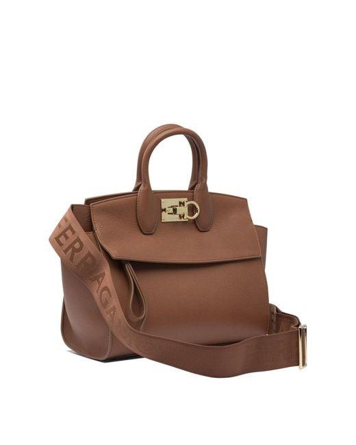 Handbags Marrone-Donna di Ferragamo in Brown