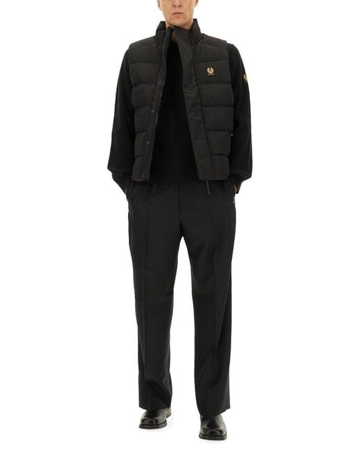 Belstaff Black Sleeveless "Apex" for men
