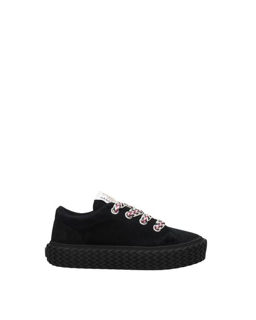 Lanvin outlet velvet sneakers