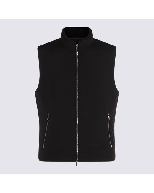 Coats Blacks And Greys-Uomo di Moorer da Uomo