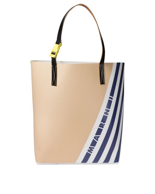 Marni White Mini Shoulder Handbag for men